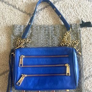 Rebecca Minkoff blue 5 zip